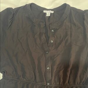 Amazon Essentials Black button-Up Dress